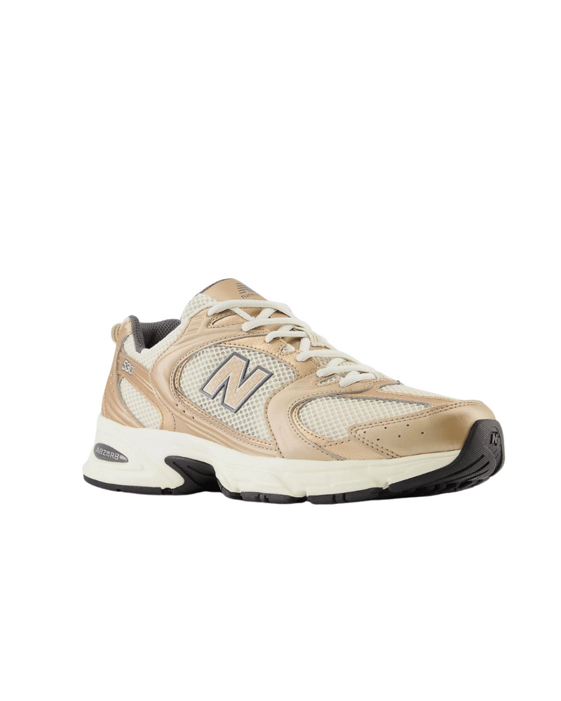 New Balance 530 Turtledove Gold Metallic