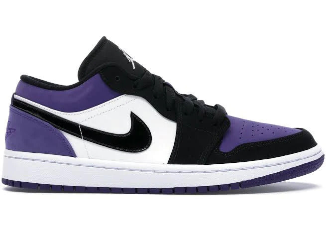 Jordan 1 Bajo Corte Púrpura