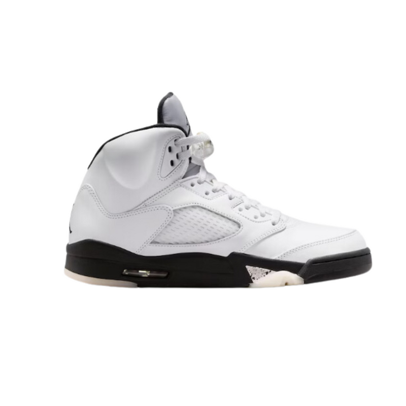 Air Jordan 5 Retro White and Black