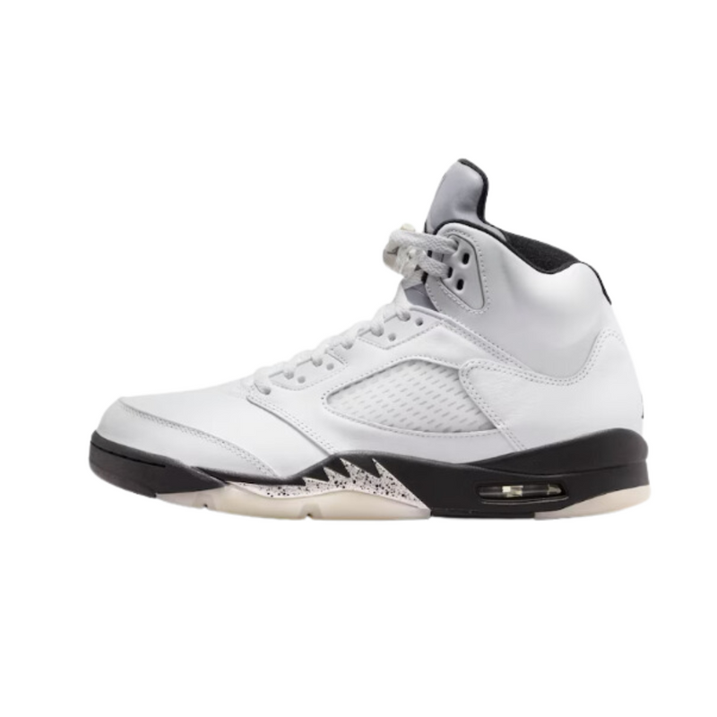 Air Jordan 5 Retro White and Black