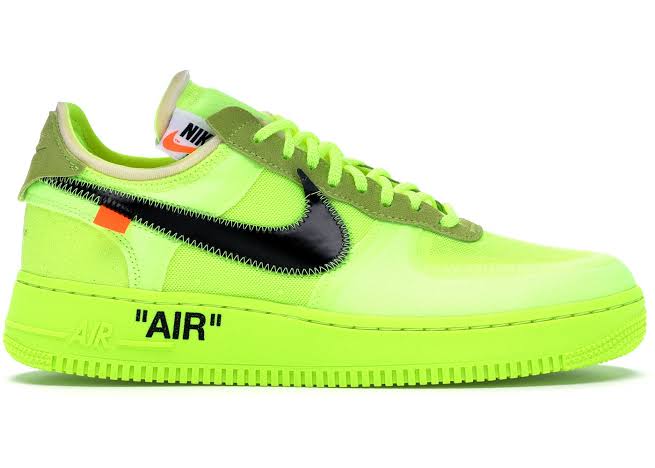 Nike Air Force 1 Low Off White Volt