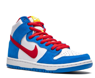 Tênis SB Dunk High "Doraemon"