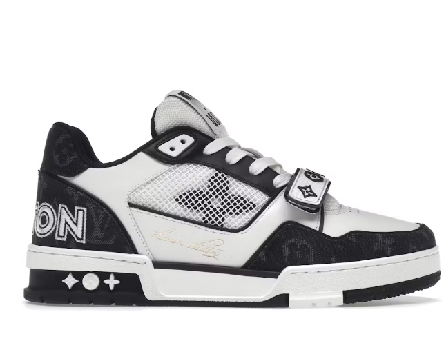 LV Trainer Black White Monogram