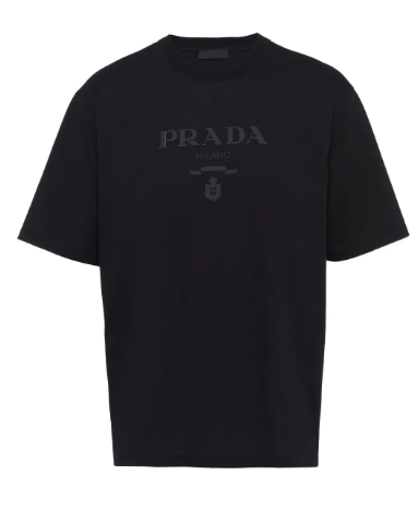 Camiseta Prada com logo