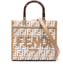 Tote bag Fendi Sunshine Small