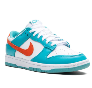 Tênis Dunk Low "Dolphins"