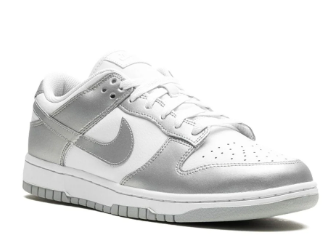 Tênis Dunk Low Silver