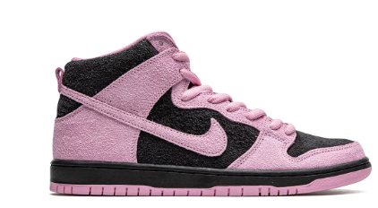 Tênis SB Dunk High Pink e Green