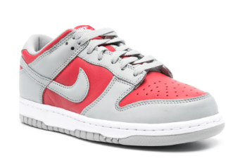 Tênis Dunk Low de couro