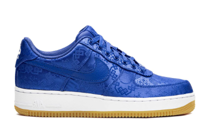 Tênis x Clot Air Force 1 'Blue Silk'