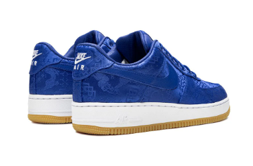 Tênis x Clot Air Force 1 'Blue Silk'