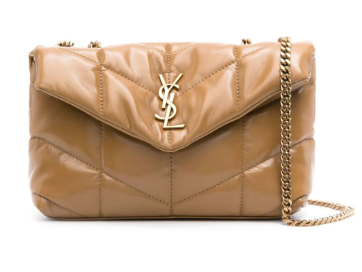 Bolsa YSL tiracolo Loulou Puffer pequena