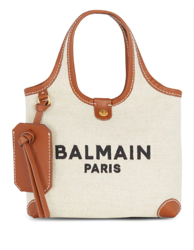 Bolsa Balmain tote B-Army Grocery mini