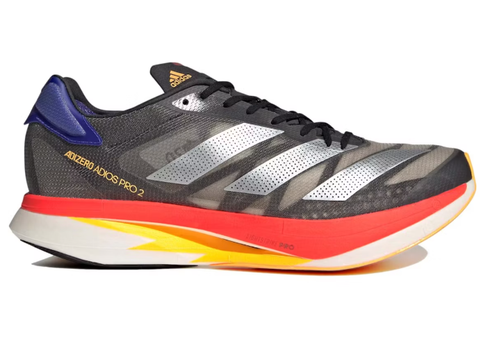 Adidas Adizero Pro 3 Black Silver Yellow Purple