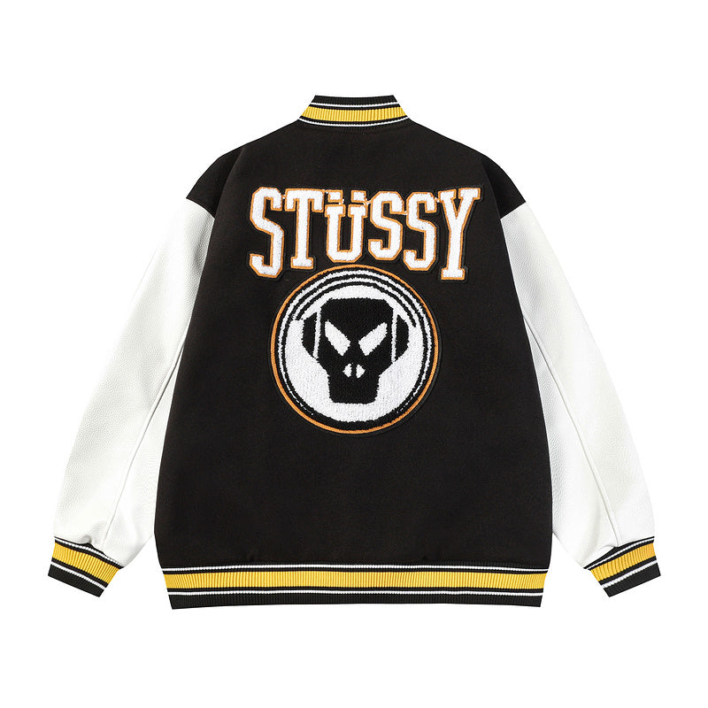 Jaqueta Stussy x Goldie Metalheadz Varsity