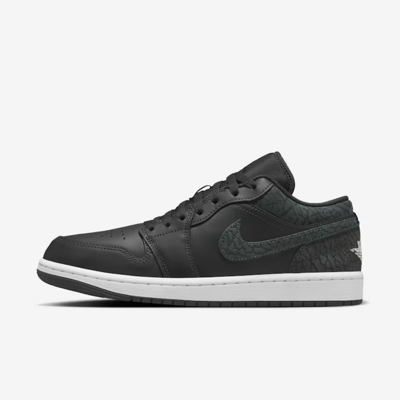 Jordan 1 Bajo Elefante Negro