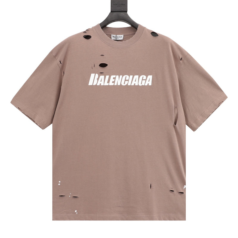 T-shirt Balenciaga Destroyed