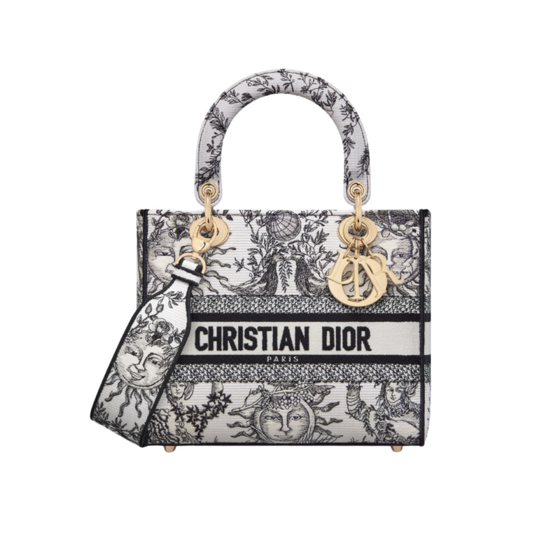 Bolsa Dior Lady D-Lite média